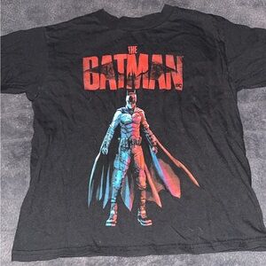 Batman Black and Red Graphic Tee
